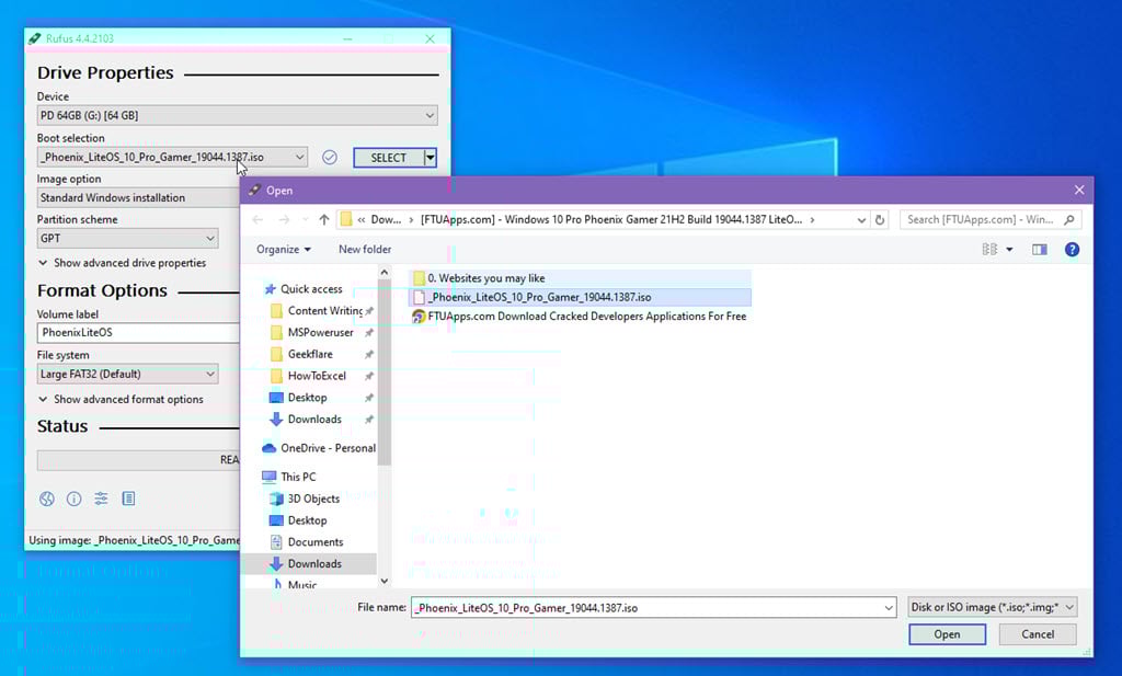 select-iso-file