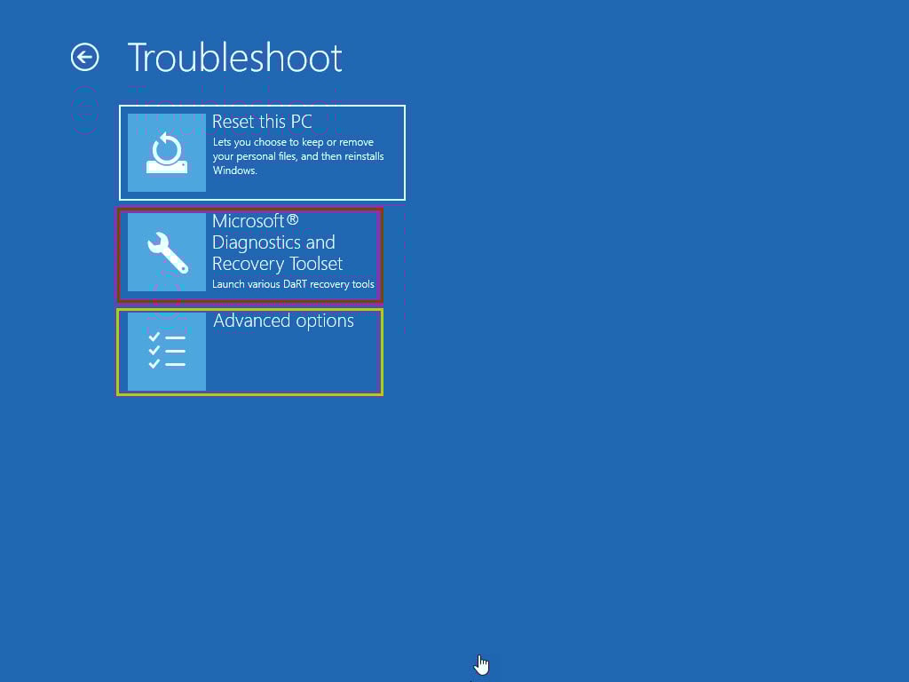 troubleshoot-menu